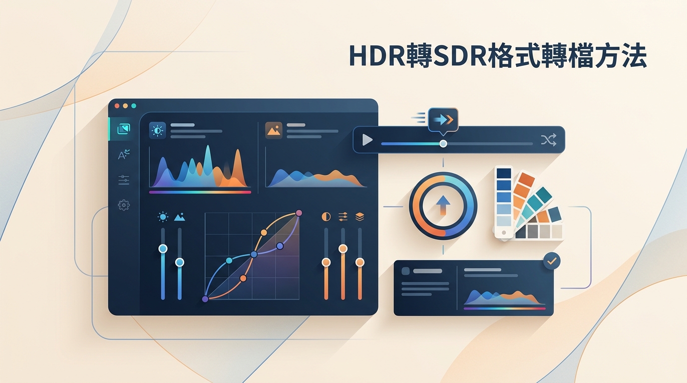 HDR與SDR有哪些區別,如何將HDR轉檔為SDR?