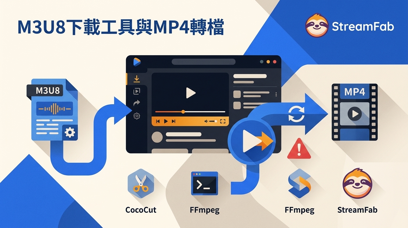 2026 M3U8下載指南:5種工具、MP4輸出與常見錯誤