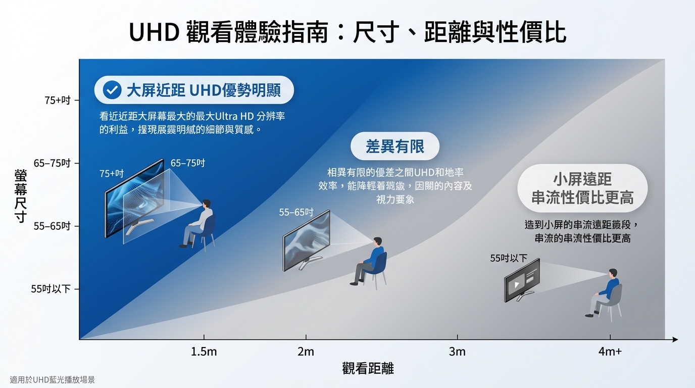 選擇4K藍光或4K串流前需要檢查的顯示器、網路與音響設備