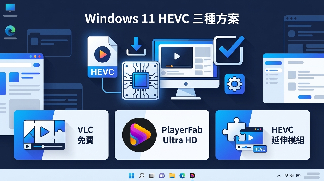 Windows 11 HEVC編解碼器安裝與H.265影片播放方法