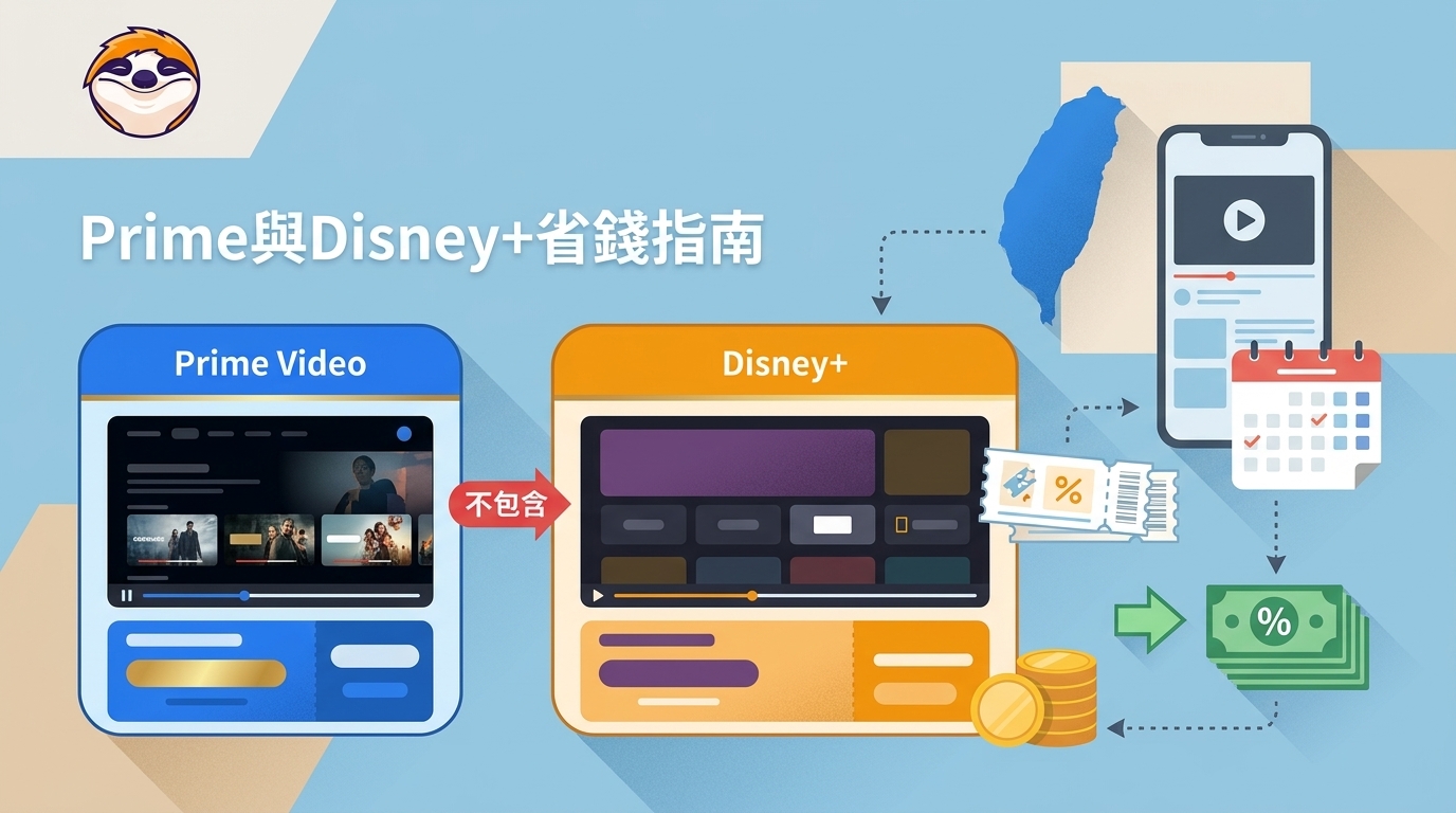 Amazon Prime有含Disney+ 嗎？台灣4種省錢方式與免費試用現況