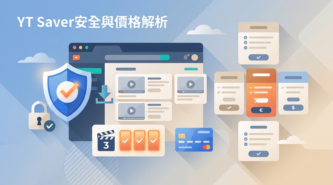 YT Saver 2026評測：安全性、3部試用限制與價格解析