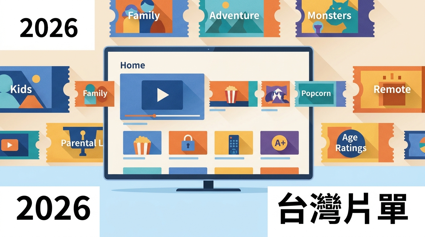 2026 Netflix兒童電影推薦:10部台灣片單與分齡提醒