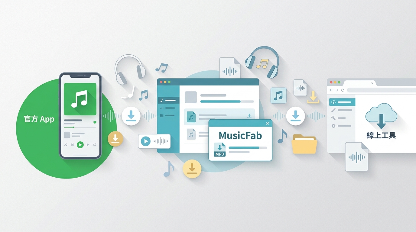 Spotify免費下載音樂3種方法：Free、Premium與MP3保存完整教學