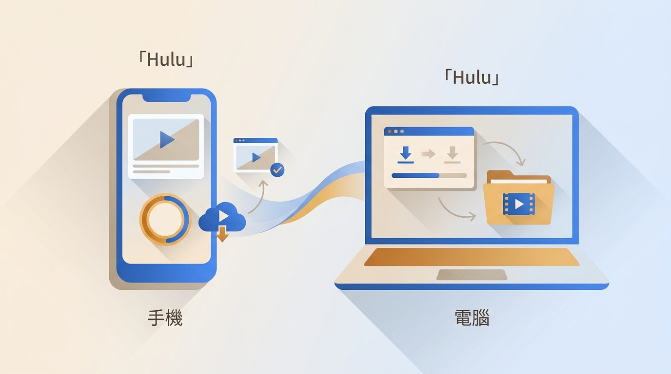 Hulu下載教學:台灣手機與電腦的2種離線方法