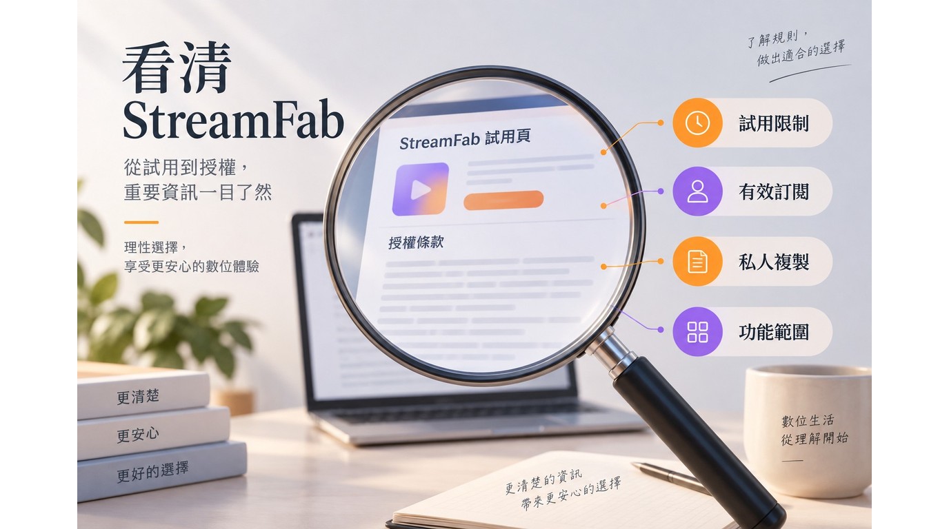 StreamFab免費試用、付款週期與退款條件