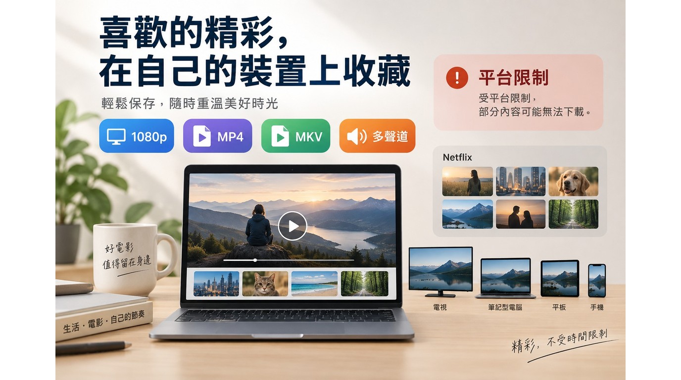StreamFab輸出規格與平台限制