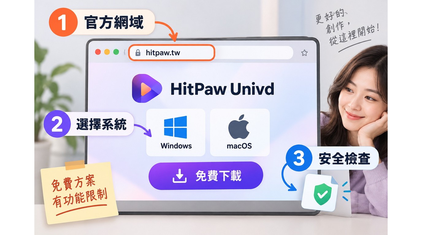 HitPaw Univd Windows與Mac官方下載頁