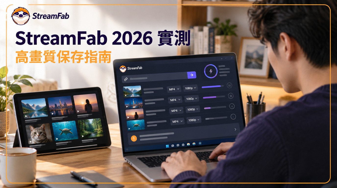 如何使用StreamFab下載影片？安裝、格式、免費試用與排查指南