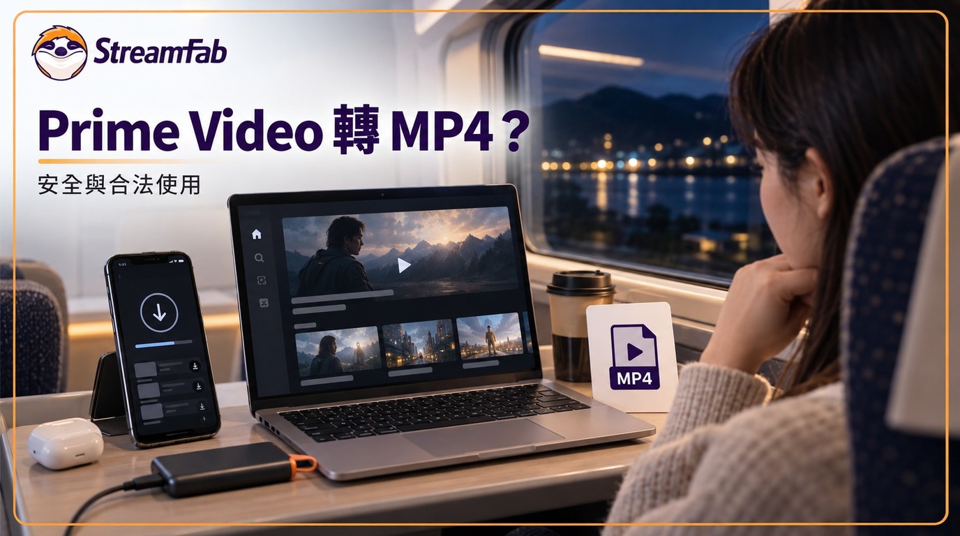 Amazon Prime Video轉MP4:官方下載限制與可行方法