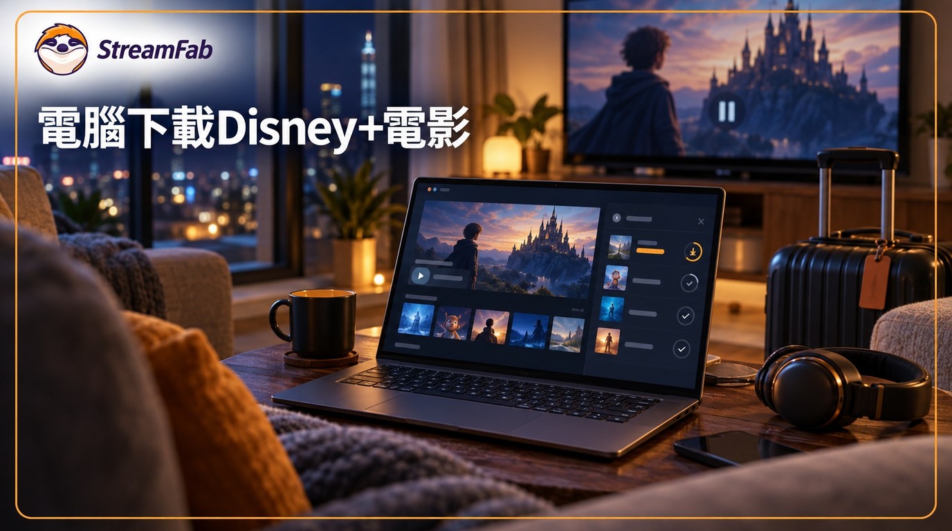 電腦可以下載Disney+ 電影嗎?2026官方App、4K畫質與離線方案